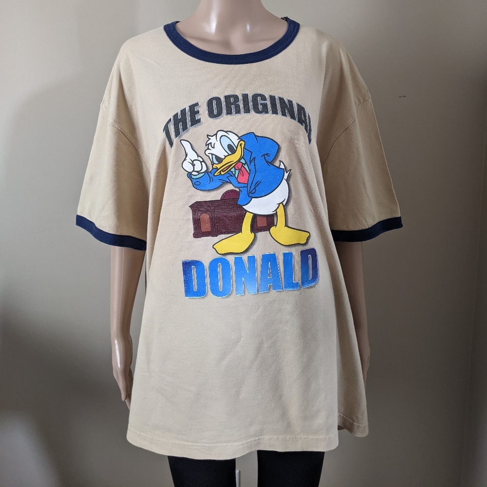 Disney Donald Duck tshirt, men's XXL